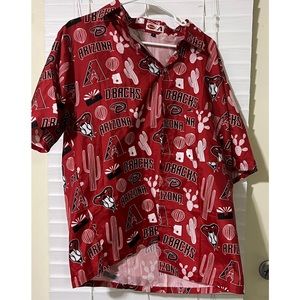 Arizona Diamondbacks Stadium Promotion Button Up